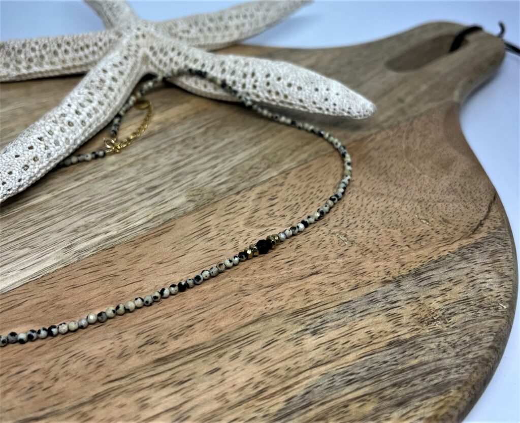 Collier Perla en Pierres Naturelles | Bijou de Lithothérapie Artisanal