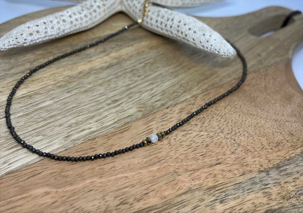 Collier Perla en Pierres Naturelles | Bijou de Lithothérapie Artisanal