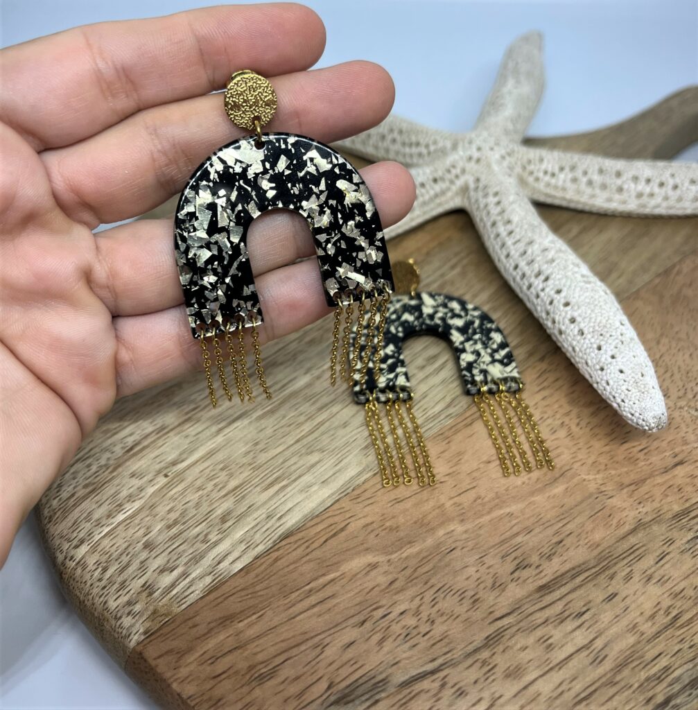 Boucles d'Oreilles Préciosa Acétate