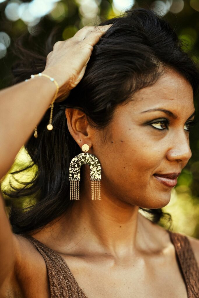 Boucles d'Oreilles Préciosa Acétate