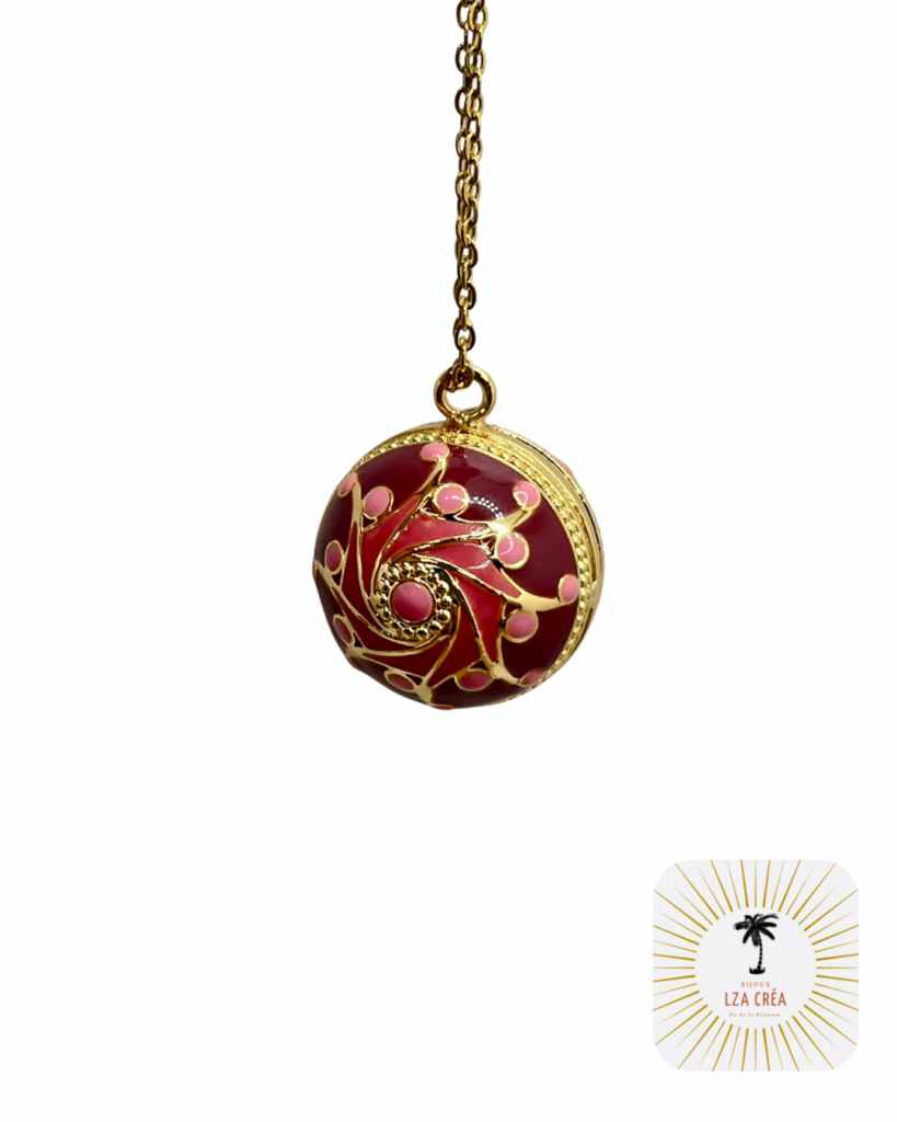 Bola de grossesse Rose personnalisable