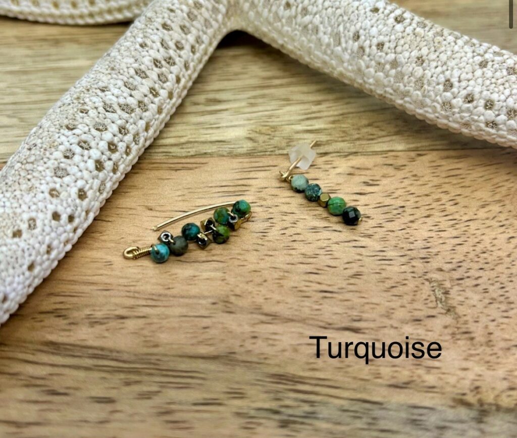 Boucles d'Oreilles Asymétriques ou Monoboucle Sia Originale 