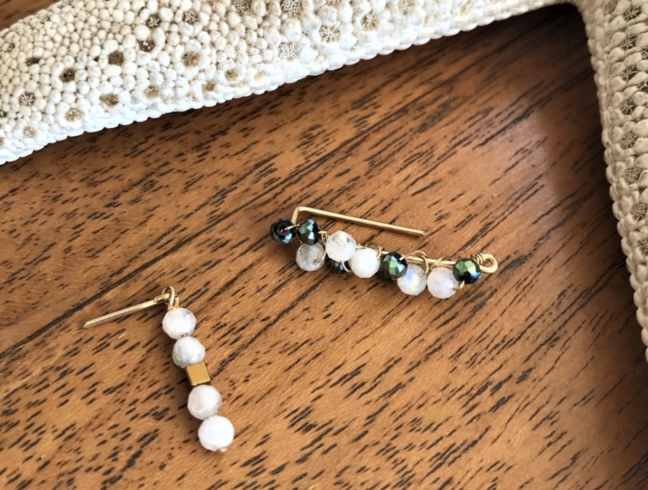 Boucles d'Oreilles Asymétriques ou Monoboucle Sia Originale 
