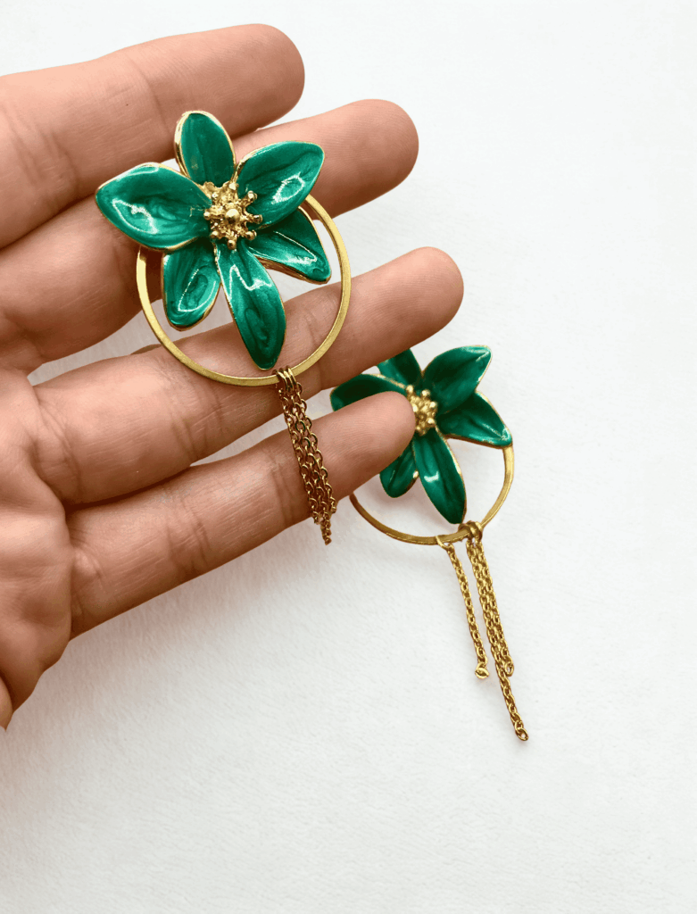 lys - LzaCréa Boucles d'Oreilles Fleur de Lys