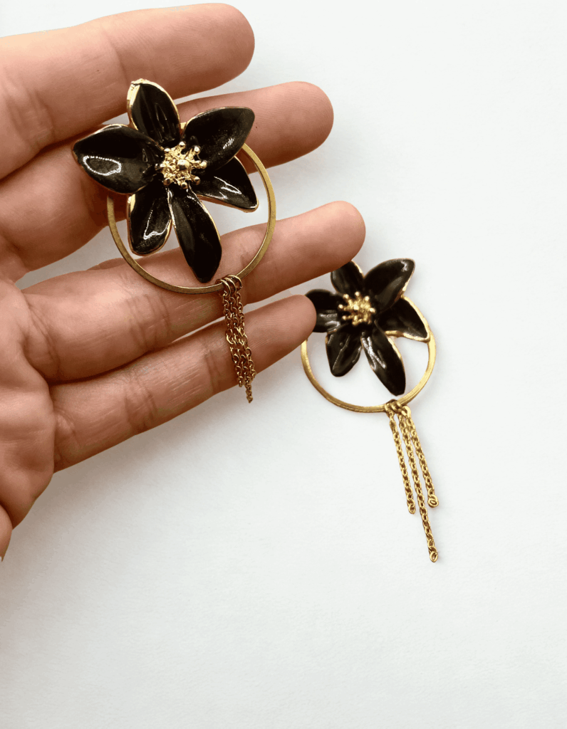 lys - LzaCréa Boucles d'Oreilles Fleur de Lys