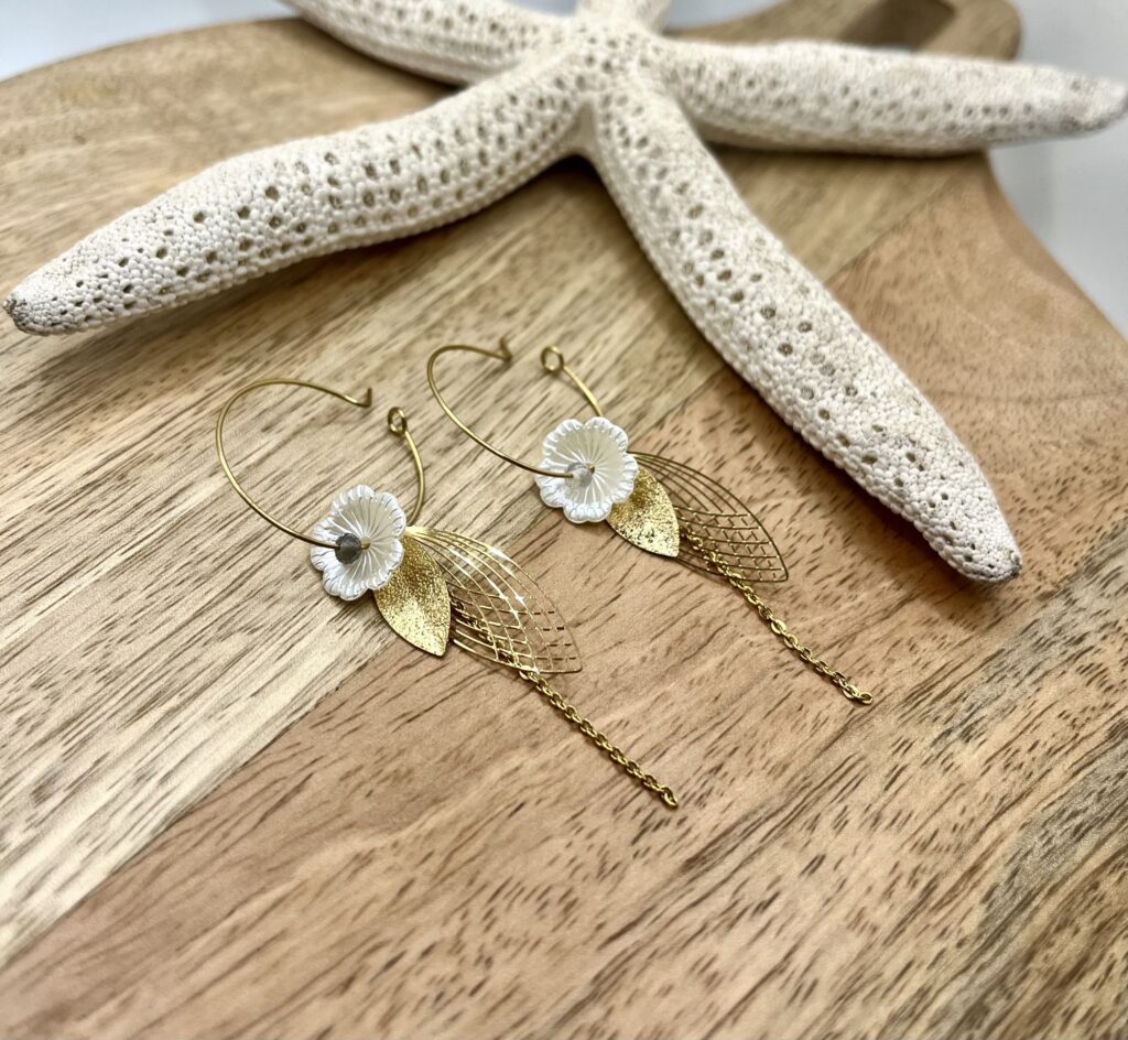 pétale - LzaCréa Boucles d'oreilles Pétale