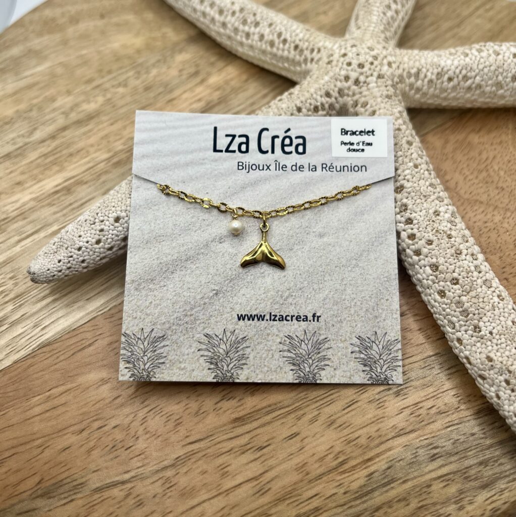 Queue de baleine bracelet - LzaCréa