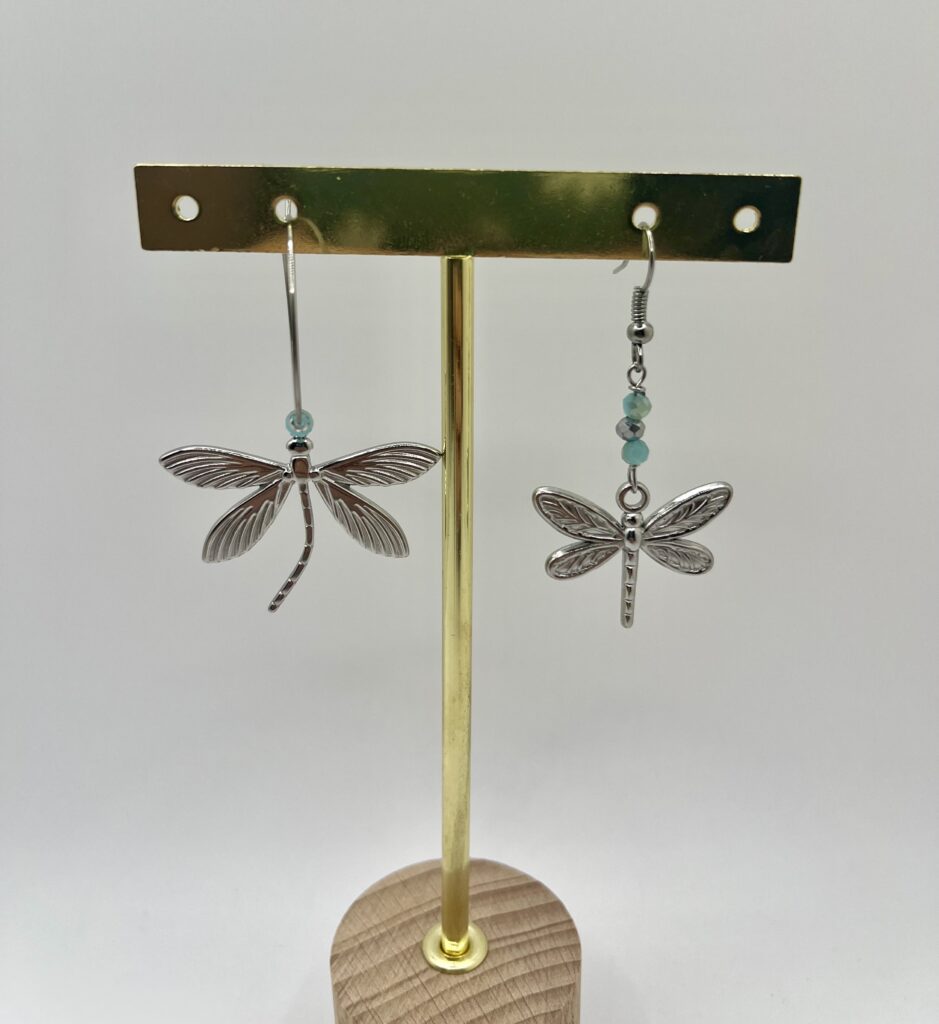 libellule argentée - LzaCréa