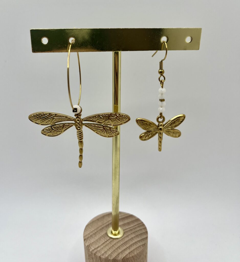 libellule dorée - LzaCréa