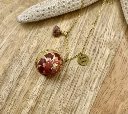 Bola de grossesse Rose personnalisable