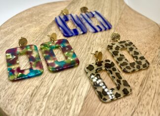 Boucles d'Oreilles Chloé Acétate