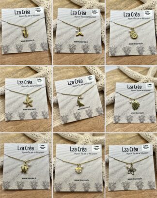 Collier FAUNE & FLORE Ile de la Réunion