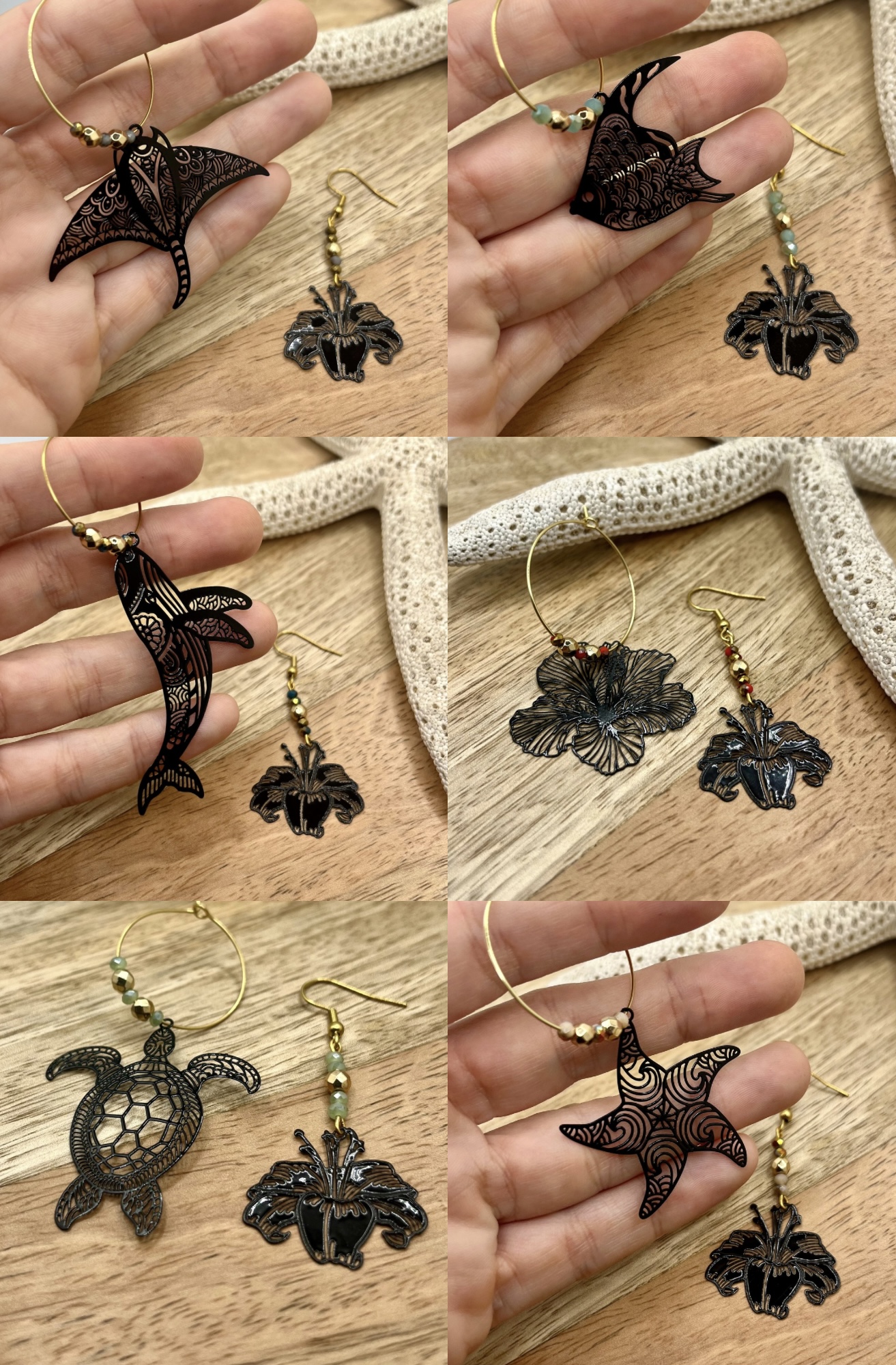 Asymétrique noire - LzaCréa