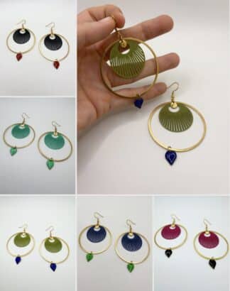 Boucles d'oreilles Rosalia